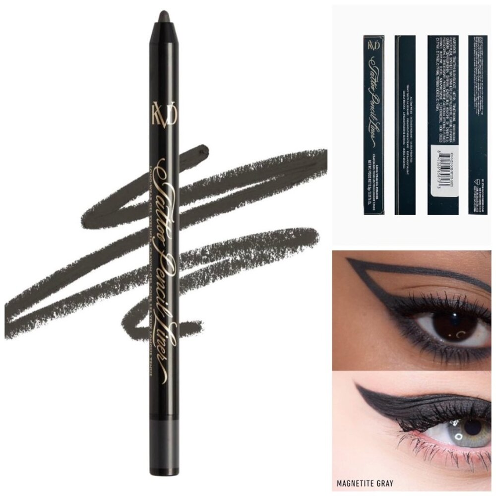 KVD Tattoo Pencil Liner 50 MAGNETITE GRAY Long-wear Gel Eyeliner